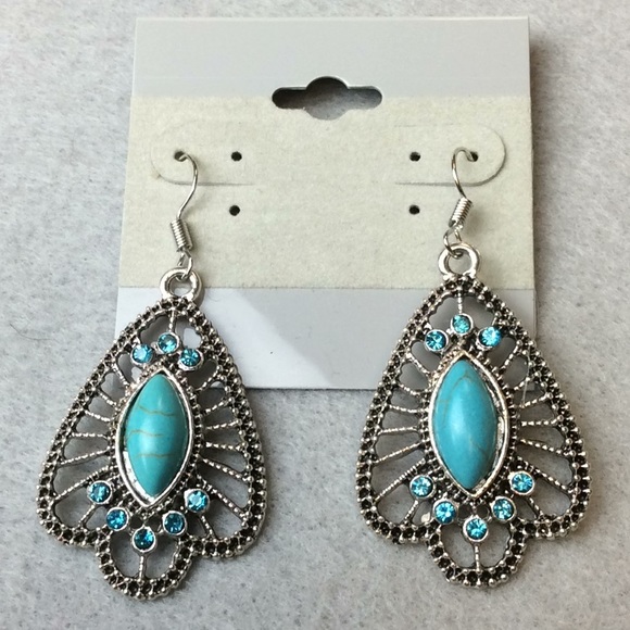 Jewelry - New Blue and Silver Earrings